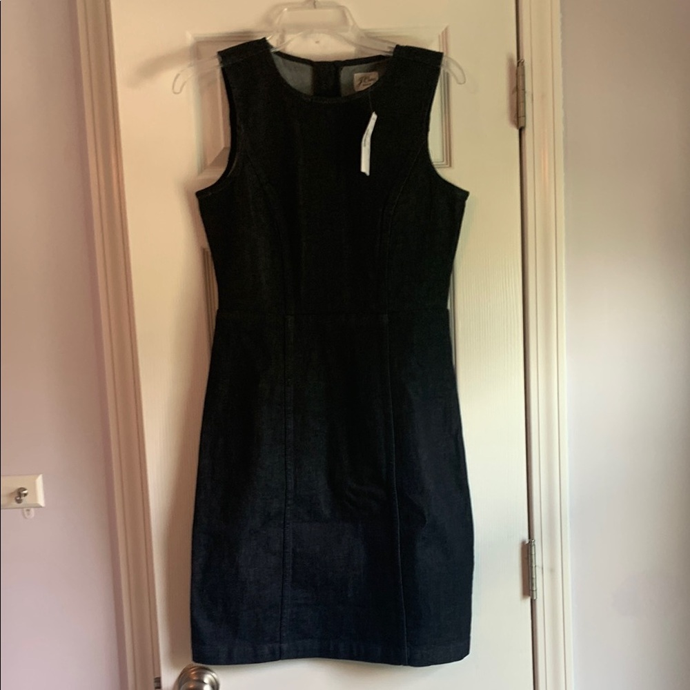 J. Crew Blue Denim Dress